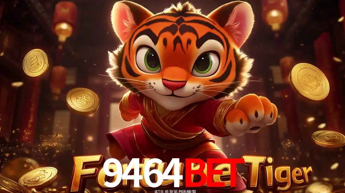 O carismático mascote do jogo de slot Fortune Tiger, um tigre fofo em pose de artes marciais, pronto para trazer sorte e multiplicadores de ganhos no cassino online 9464BET.